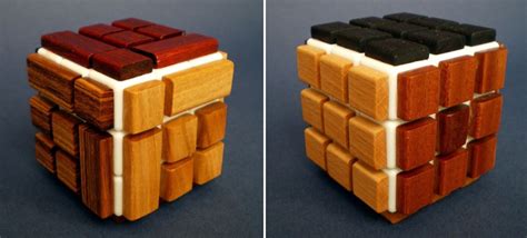 The 5×5 rubik's cube safe is an official rubik's cube puzzle box so you know there'll be a devious solution to open it for sure! Wooden bandaged rubik cube | Rubiks cube, Cube, Puzzle design