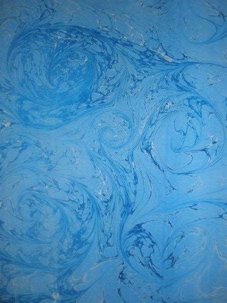 Hand Marbled Fabric Made By Me This Is Hand Marbled Fabr Flickr