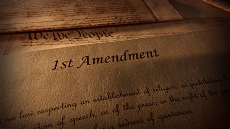 First Amendment Rights U S Constitution Freedoms