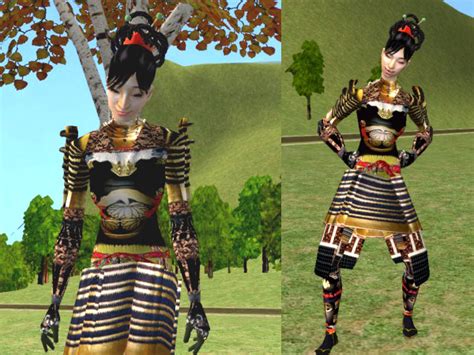 Sims 4 Samurai