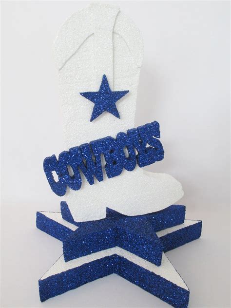 Cowboys Centerpiece Cowboy Centerpieces Star Centerpieces Dallas