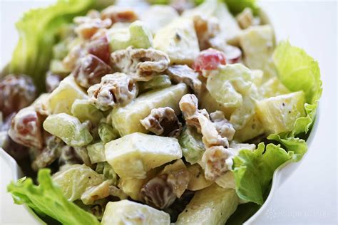 Waldorf Salad Recipe | SimplyRecipes.com