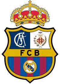 You can download (2000x2000) barcelona logo and real madrid logo png clip art for free. Barcelona X Real Madrid by karllikaho on DeviantArt