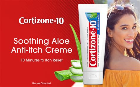 Cortizone 10 Maximum Strength Soothing Aloe Anti Itch Creme 1 Hydrocortisone 2 Oz