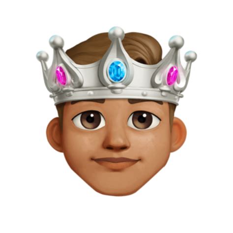🤴🏽 Emoji Príncipe Pele Bronzeada Emojis Para Copiar