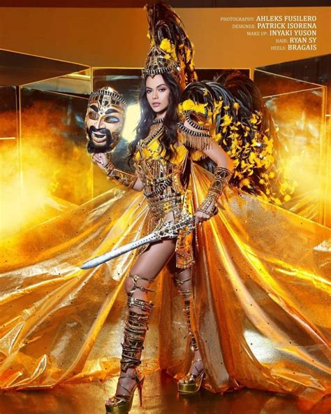 Filipino culture is well known for its fun and festivities. Ms. Intercontinental PH candidate Karen Gallman nirampa ...