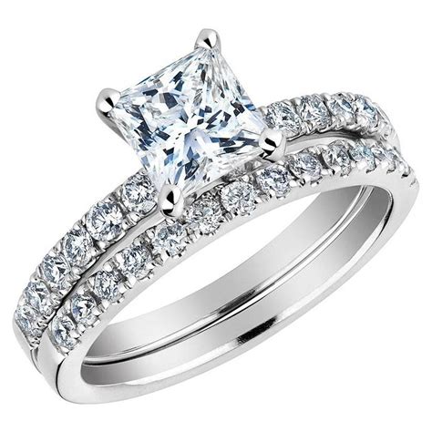 Https://tommynaija.com/wedding/princess Cut Diamond Wedding Ring