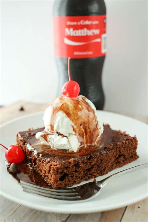 Coca Cola Brownie Sundaes The Chunky Chef