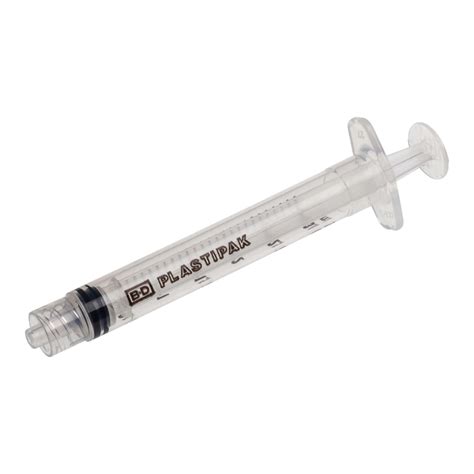 Bd Plastipak Hypodermic Syringe Luer Lok Concentric Ml Pack Gompels Care Nursery