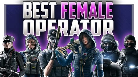 Top 5 Female Operators Rainbow Six Siege Updated Youtube