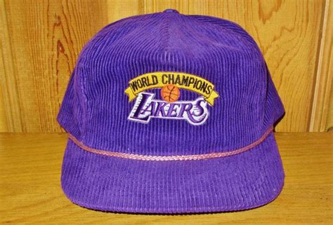Los Angeles Lakers World Champions Original Vintage 80s Corduroy