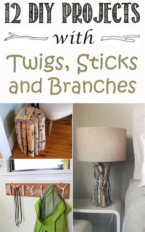 12 Best Diy Projects With Twigs Sticks And Branches