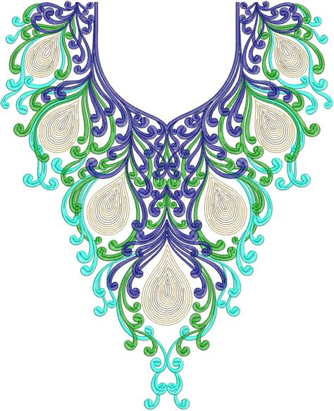 Beautiful Rare Embroidery Neck Designs