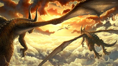 Dragons Wallpaper Fantasy Wallpapers 6341
