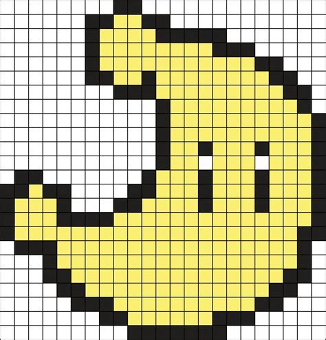 P A Pixel Art With Grid Pixel Perler Punto Strijkkralen Kruissteek
