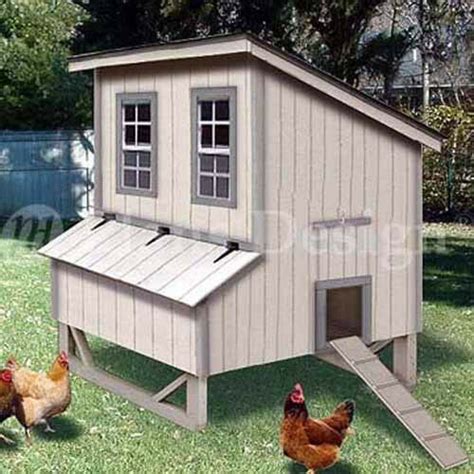 Like this large diy chicken coop. 5'x6' Modern Style Chicken House / Coop Plans, 90506M | eBay