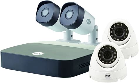 Yale Essentials Hd Cctv 4 Camera Dvr Cctv System Free Pandp Safe