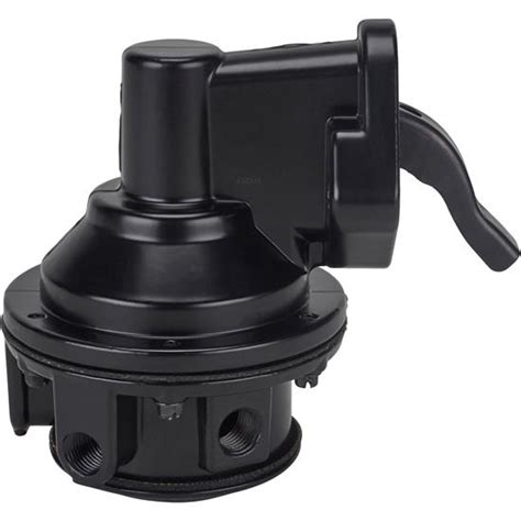 Chevy Small Block V8 Mechanical Fuel Pump 80 Gph Black