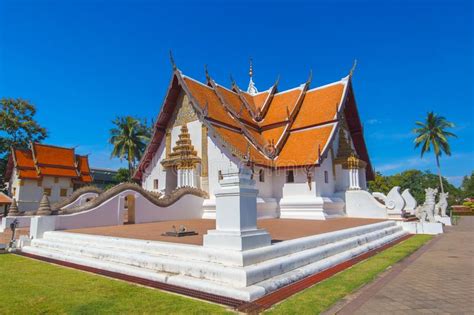 Wat Phumin Is A Unique Thai Traditional Temple With Lanna Style Northen