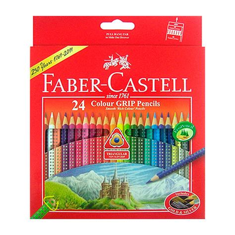 Buy Faber Castell Grip Coloured Pencils Pack Of 24 At Mighty Ape Nz