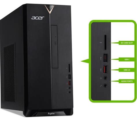 Acer Aspire Tc 885 Intel® Core™ I7 Desktop Pc 1 Tb Hdd And 256 Gb Ssd