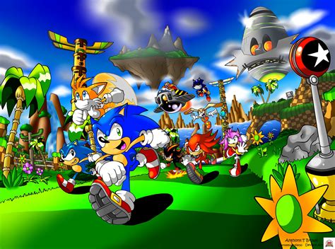 Tails Character Sonic Sonic The Hedgehog Metal Sonic Shadow The Hedgehog Knuckles