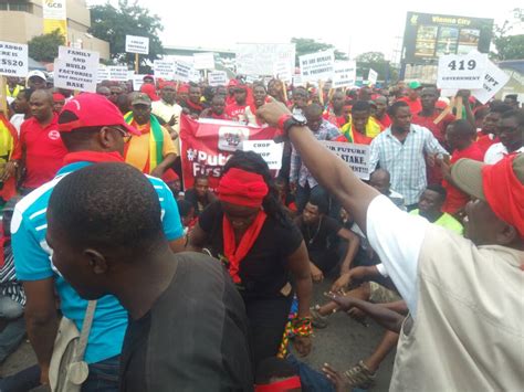 Photos Ghanaians Stage Street Protest Over Us Military Base Deal Africa Feeds
