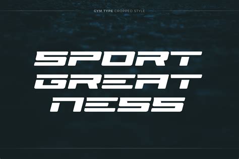 Gym Awesome Font By Artyway Thehungryjpeg