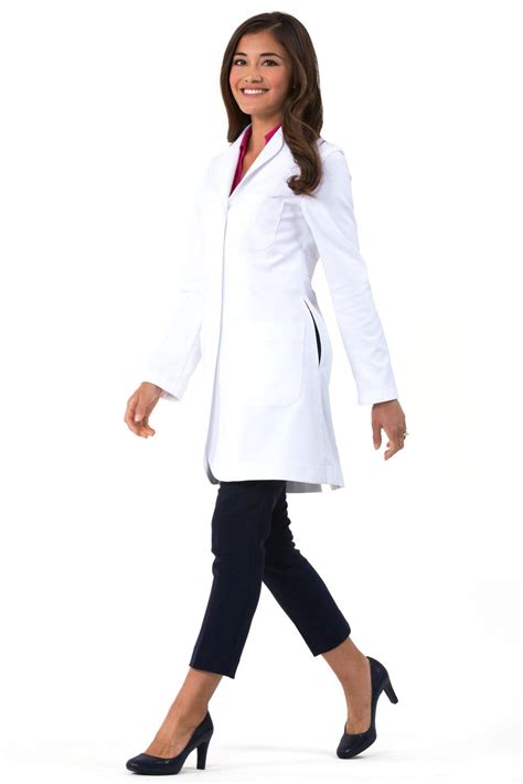 At Last The First True Petite Lab Coat For Female Clinicians