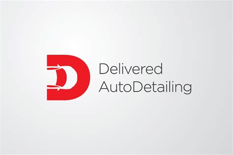 Delivered AutoDetailing | Vector Log ~ Logo Templates ~ Creative Market