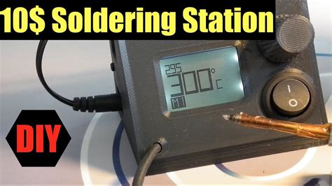Soldering iron is an electrical tool which is used to solder electrical & electronic components directly or on a veroboard or a pcb. DIY 10$ Soldering Station Open Source - YouTube