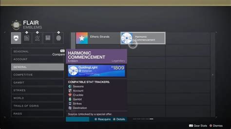 How To Get Harmonic Commencement Emblem In Destiny 2 Followchain