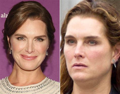 Brooke Shields Celebrities Papped Without Make Up Celebrity