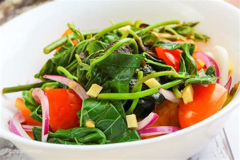 Talbos Ng Kamote Salad Simply Bakings