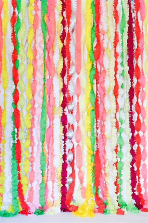 Basic Fringe Garlands Pretty Party Revelry Colorful Party Diy Photo