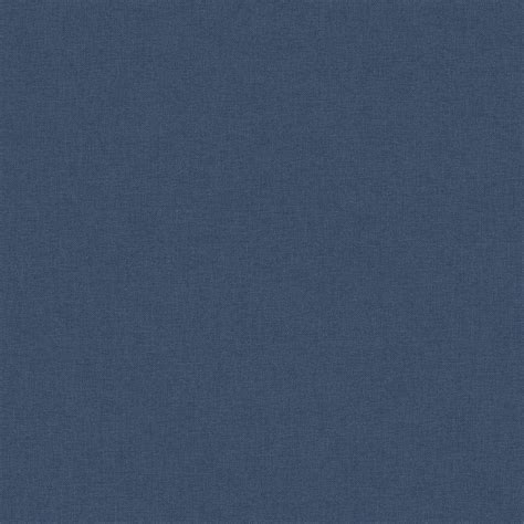 Holden Panama Linen Plain Navy Blue Textured Wallpaper Covers 56 Sq