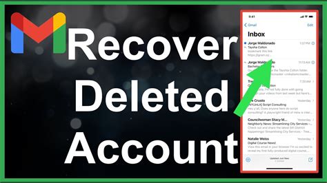 How To Recover Deleted Gmail Account 2022 Youtube