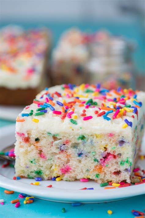 Funfetti Cake Made In 9x13 Inch Pan Fluffy And Moist