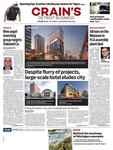 Crains Detroit Business March 25 2019 Issue By Crains Detroit Business Issuu