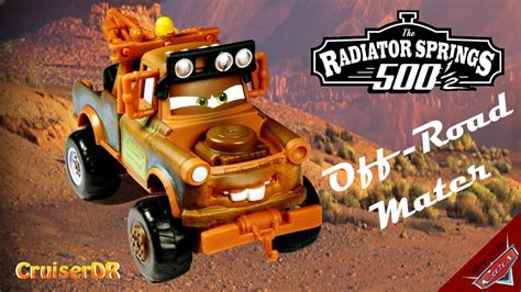 Disney Cars Toon Radiator Springs 500 12 2014 Diecast Off Road Mater