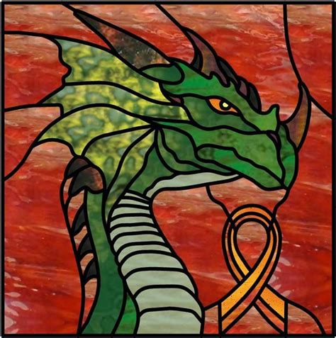 Dragon Stained Glass Art Stained Glass Diy Stained Glass Patterns