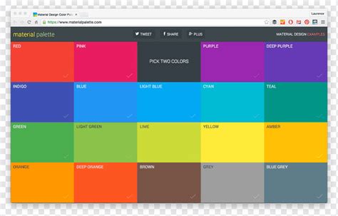 Skema Warna Warna Web Palet Bagan Warna Palet Sudut Desain Web Teks