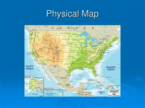 Difference Between Political Map And Physical Map Map