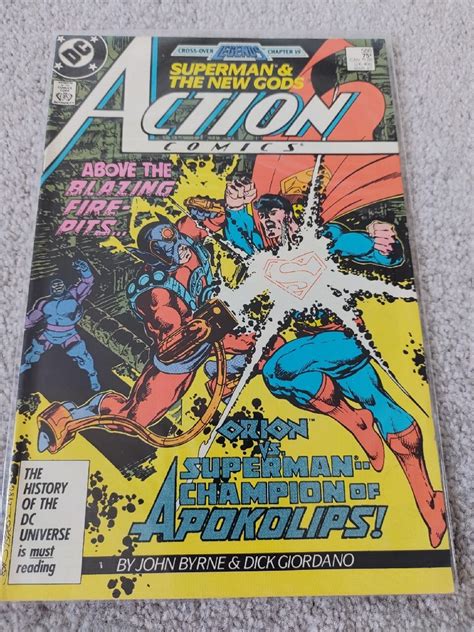 Action Comics 586 1987 Superman Rare Siedlce Kup Teraz Na