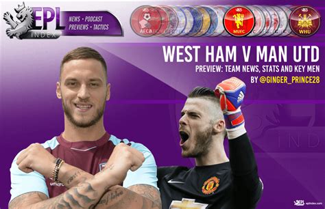West Ham V Manchester United Preview Team News Stats And Key Men