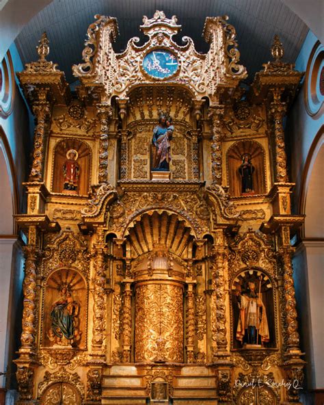 Altar De Oro De La Iglesia De San José Lacabanga