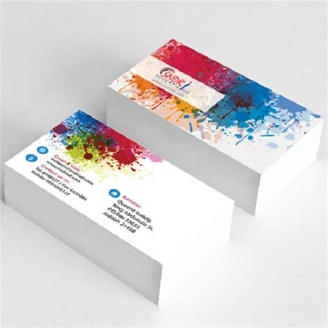 Paper Digital Visiting Card Printing Services In Pan India Id