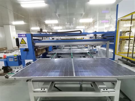 100 120mw Solar Panel Production Line With Auto Tabber Stringer Solar