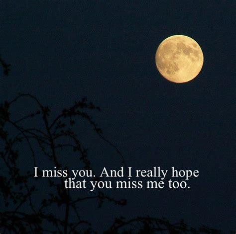 I Miss You Quotes Miss You And I Really Hope That You Miss Me Too