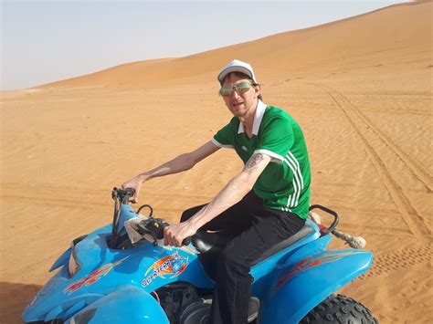 Quad Biking In Saudia Arabia On The Sand Dunes Near Shaqra Dont Stop